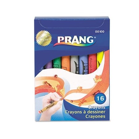 Dixon Ticonderoga Prang, Crayons Made With Soy, 16PK 00100